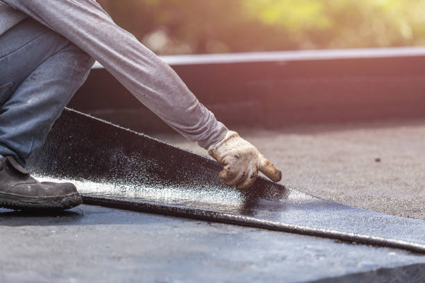 Professional Basement Waterproofing technician working in West Jefferson, NC